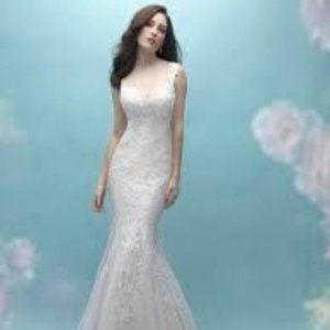 Allure Wedding Gown #9463 Sz 10
